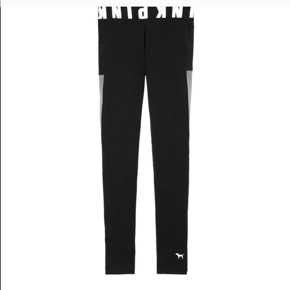 VS PINK Black with Logo And Mesh Detail - Picture 2 of 2